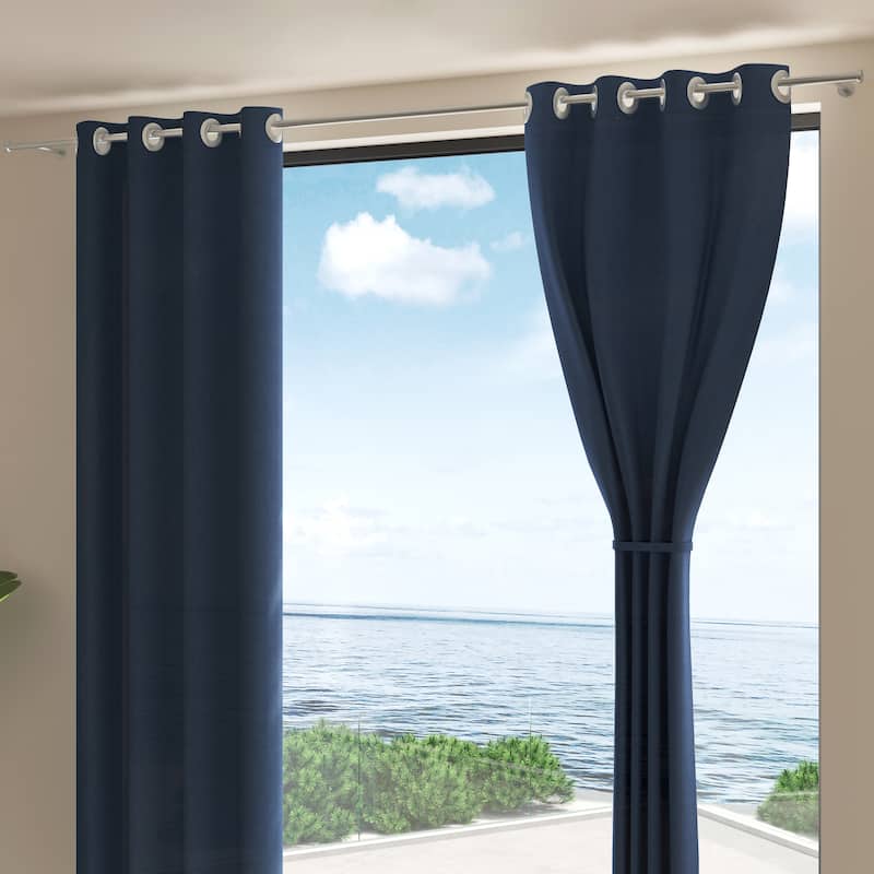 Corvus Gambia Sunbrella Outdoor Window Curtain (1 Panel)