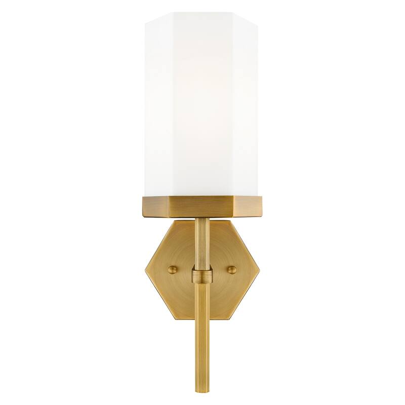 Innovations Lighting 463-1W-G463-8WH Blakeley 15" Tall Wall Sconce