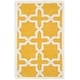 preview thumbnail 131 of 183, SAFAVIEH Handmade Cambridge Trudie Geometric Wool Rug 2' x 3' - Gold/Ivory - Rectangle