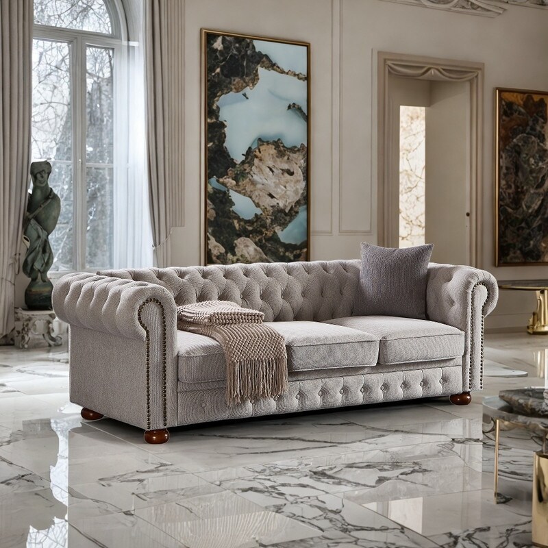 3 seater sales chesterfield sofa bed