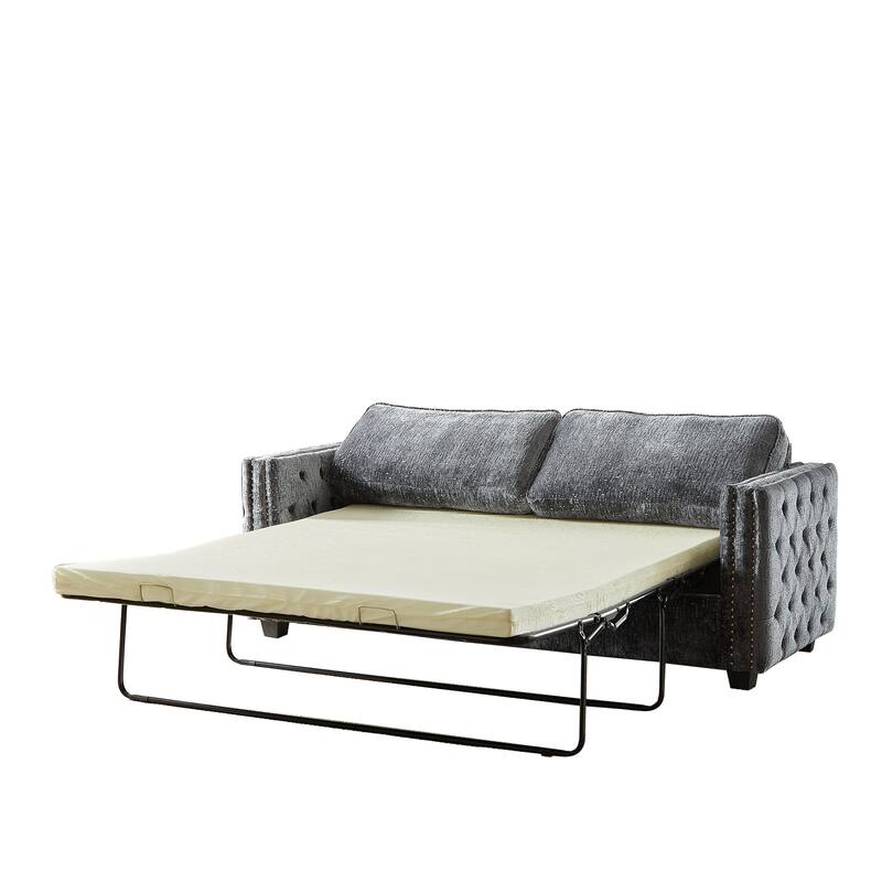Luxurious Chenille Couch with Sleeper Sofa Bed, Easy Assembly, and Ultimate Comfort