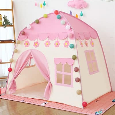 Kids Play Tent, Princess Playhouse Pink Play Tent