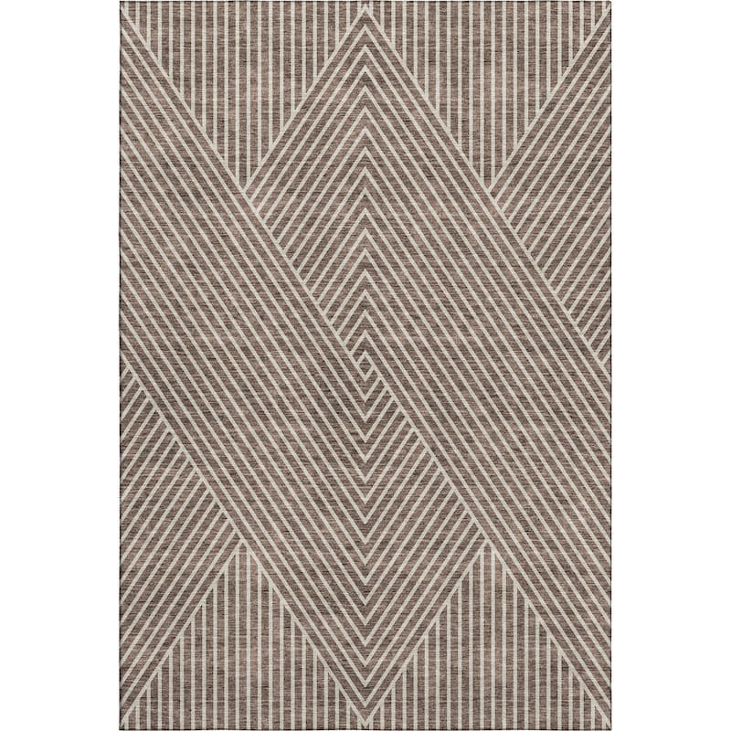 Premium Washable Super Soft Modern Geo Mayfield Rug
