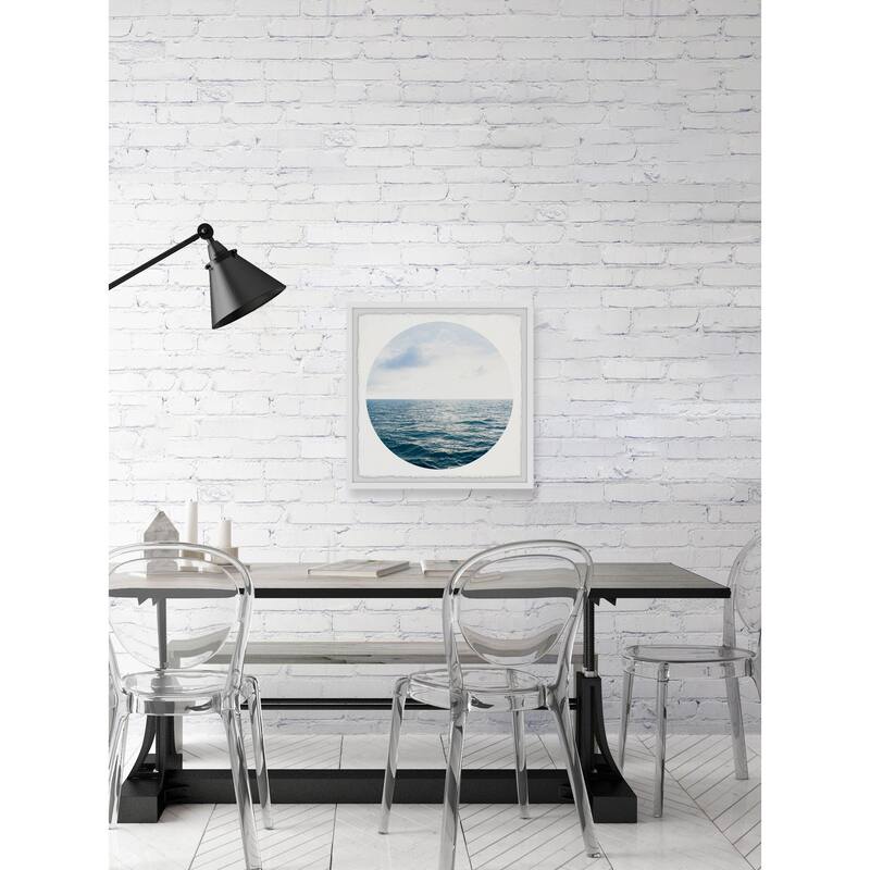'Middle of the Ocean' Framed Painting Print