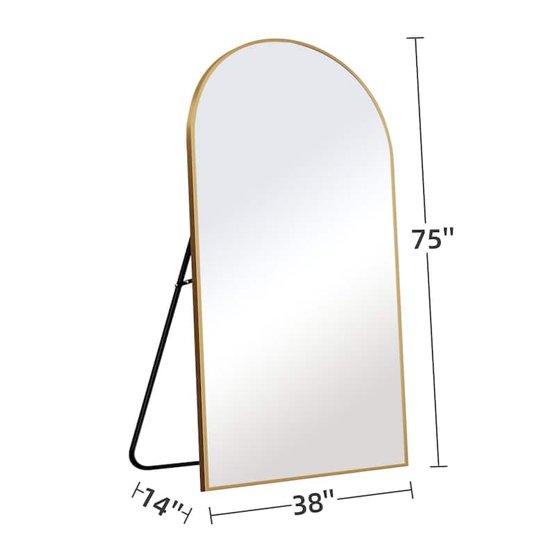 Arched Mirror Modern Full-length Mirror Floor Mirror - 75*38