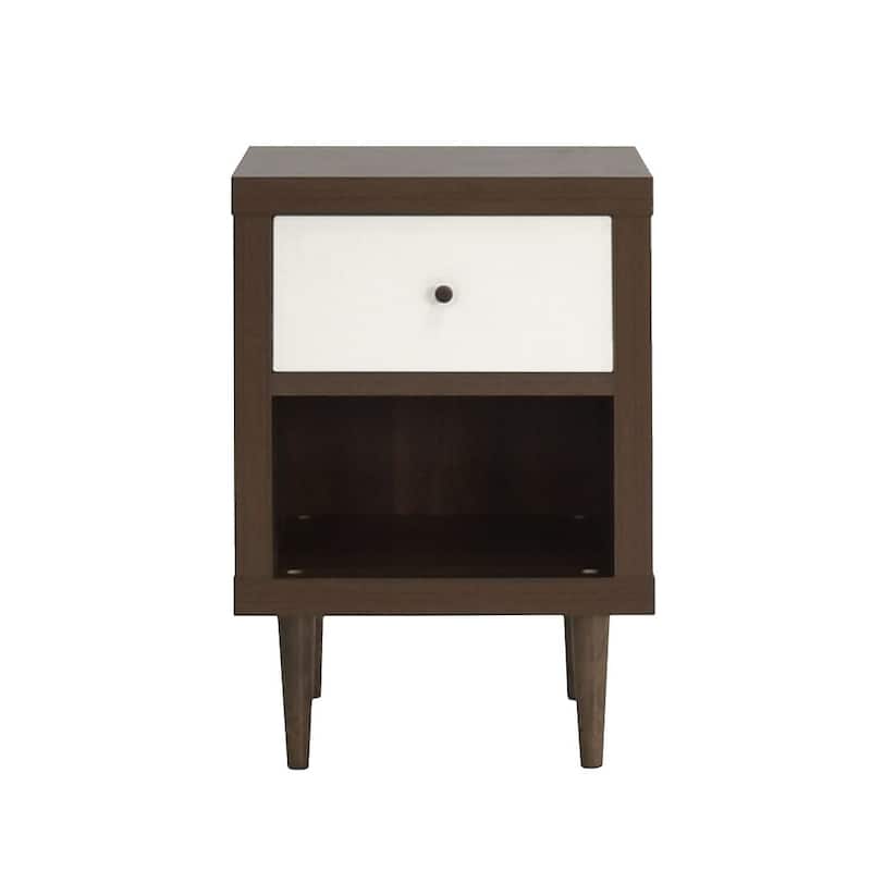 Modern 1-Drawer Nightstand by Christopher Knight Home