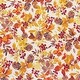 preview thumbnail 8 of 7, Cordelia Quilted Fall Leaves Watercolor Placemat Set of 6