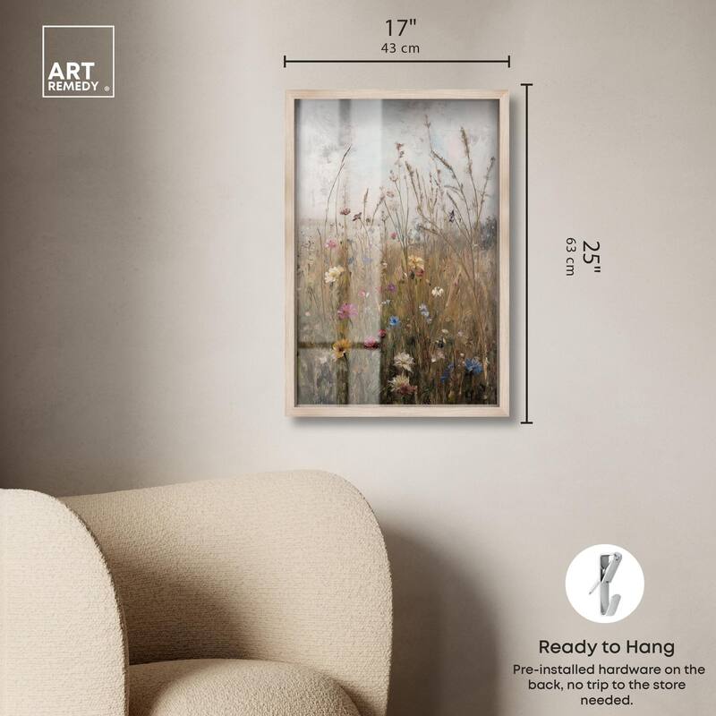 Field of Forgotten Dreams I Shadowbox by Art Remedy