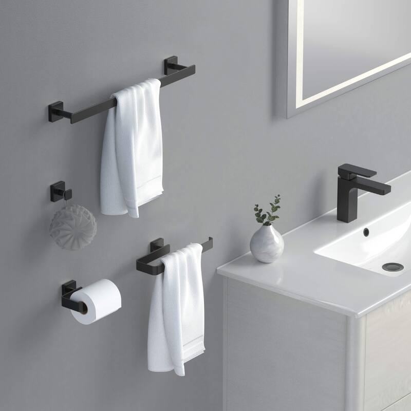 Blaze 4 Piece Bathroom Hardware Set