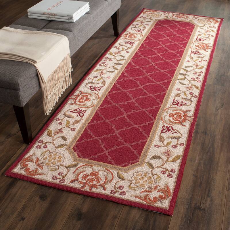 SAFAVIEH Handmade Easy Care Staci Oriental Rug