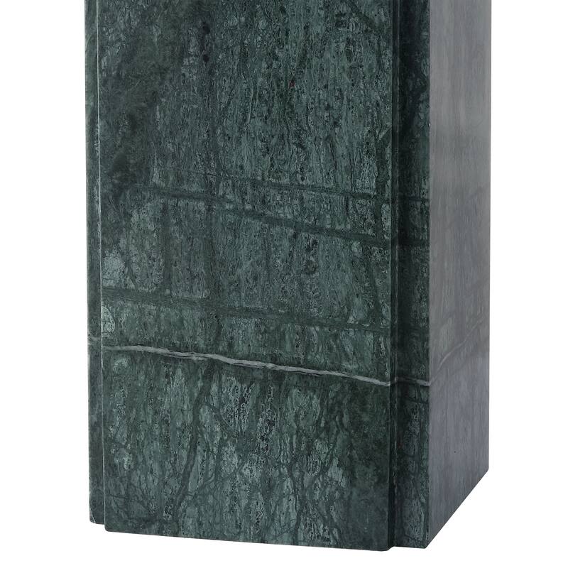 SAFAVIEH Couture Mackenzie Square Marble Table Lamp - 16"W x 16"D x 25"H