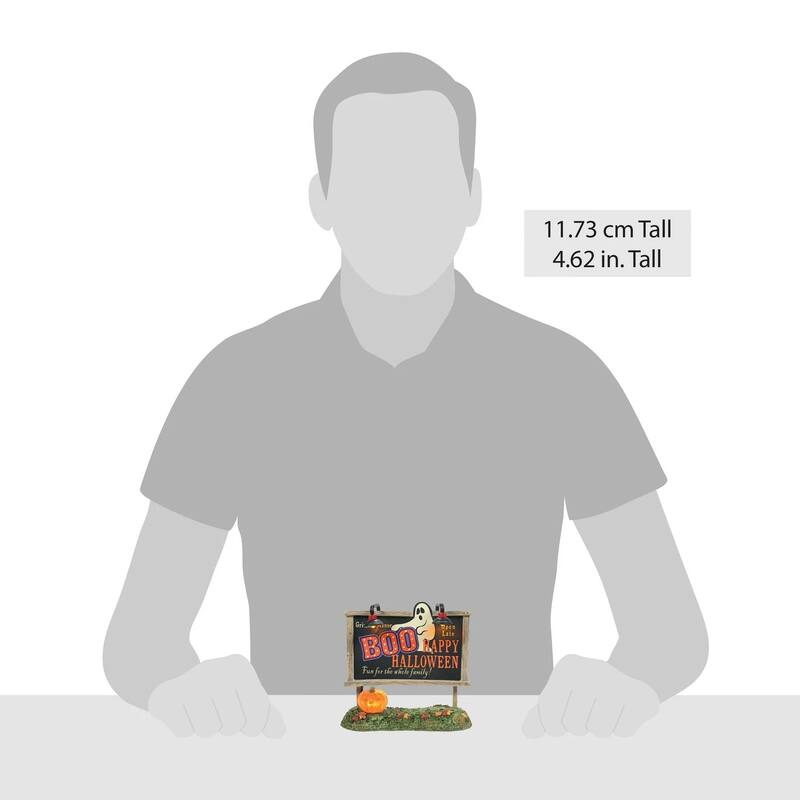 Department 56 Village Halloween Lit Ghost Billboard - 6009819