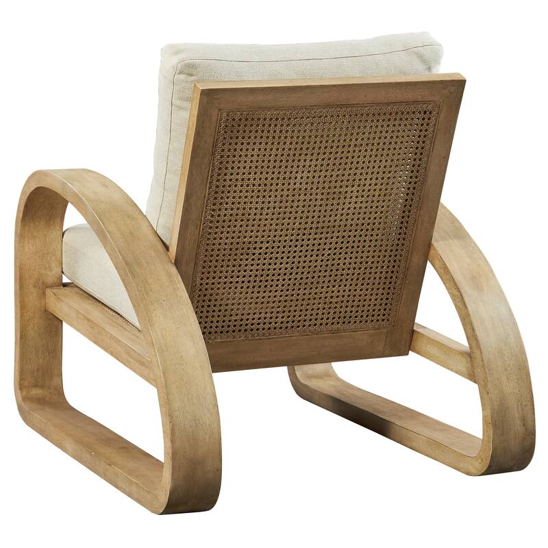 Uttermost Barbora Wooden Accent Chair - 30.5"W x 32"H x 37.5"D