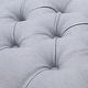 preview thumbnail 51 of 63, Scarlette Tufted Fabric Ottoman Bench by Christopher Knight Home - 41.00" L x 17.25" W x 16.75" H