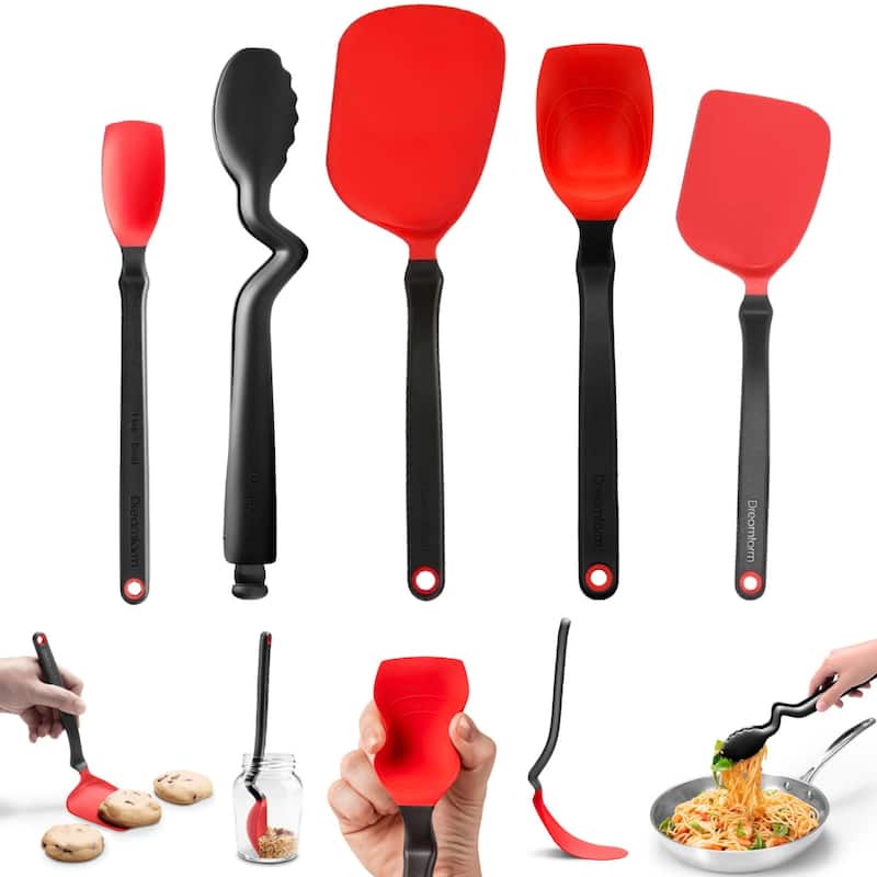 Dreamfarm Everyday Kitchen Essentials, Red - Red