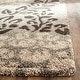preview thumbnail 30 of 41, SAFAVIEH Florida Shag Seeta Floral Area 1.2-inch Thick Rug