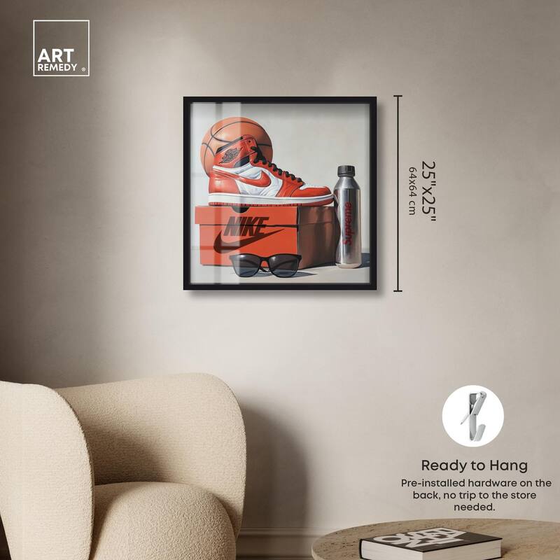 Basketball Practice Shadowbox by Art Remedy