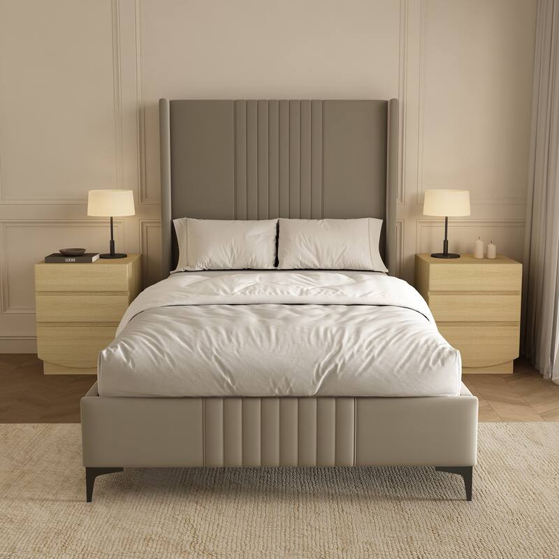 Ardea 20" Nightstand in Natural Oak (3-Drawer)