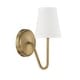 preview thumbnail 8 of 10, Meridian M90054 11" Tall Wall Sconce with 8" Extension