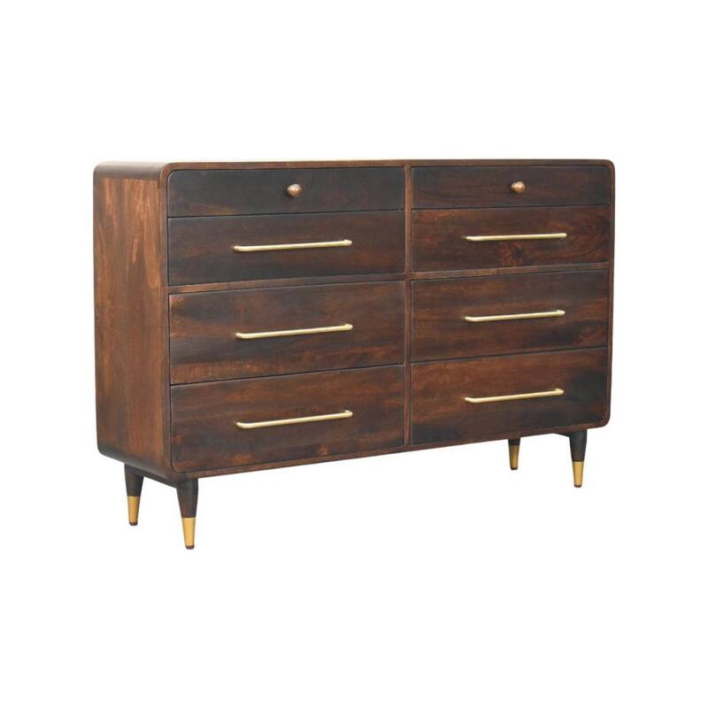 Artisan Furniture Solid Wood Hudson 8 Drawer Dresser