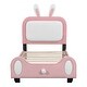 preview thumbnail 12 of 14, Upholstered Platform Bed with Bear Headboard and Footrest