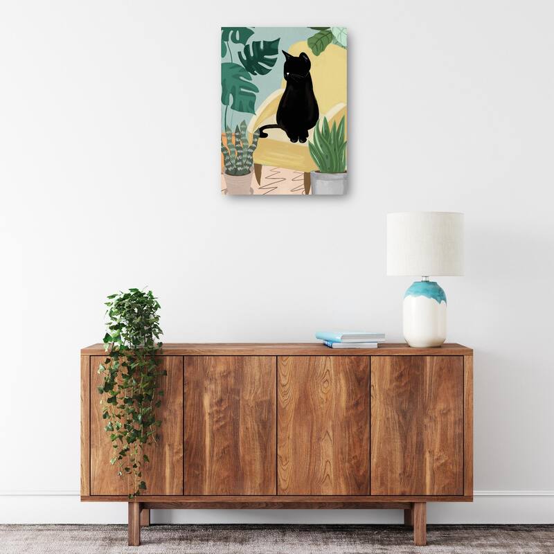 Jungle Cats II By Studio Arts Canvas Art Print