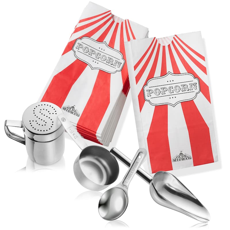 Movie TheaterStyle Popcorn Machine with Cart and 8oz Kettle
