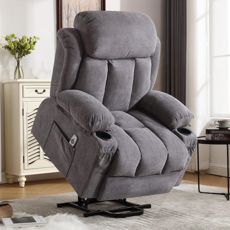 Power Lift Chairs Recliners, Heat & Massage, USB Port, Remote Control ...