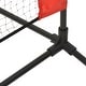 preview thumbnail 4 of 19, vidaXL Portable Tennis Net Pickleball Volleyball Net Black and Red Polyester