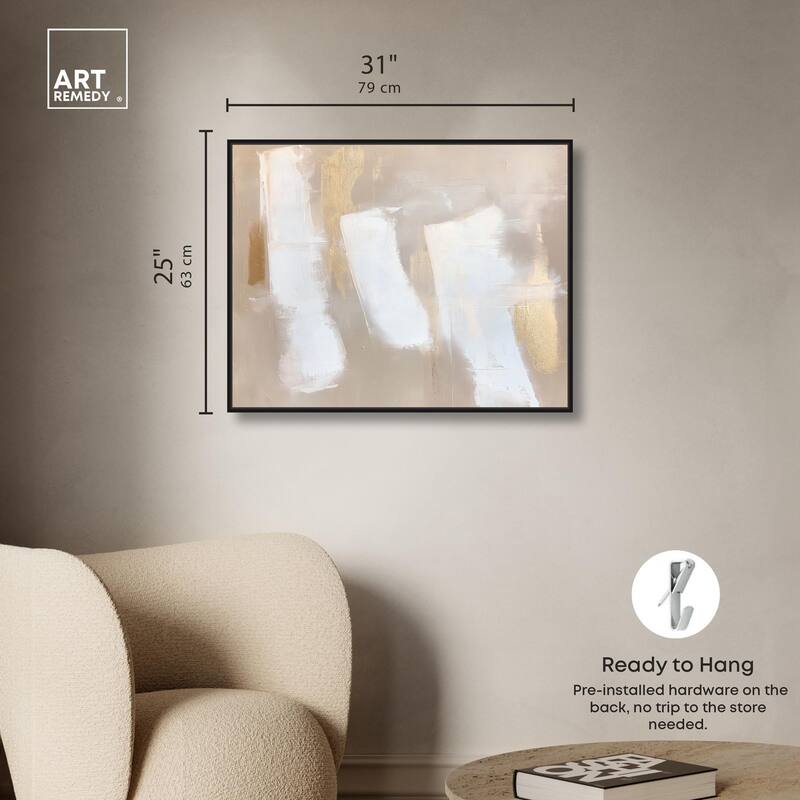 Reduced to Form I Canvas by Art Remedy