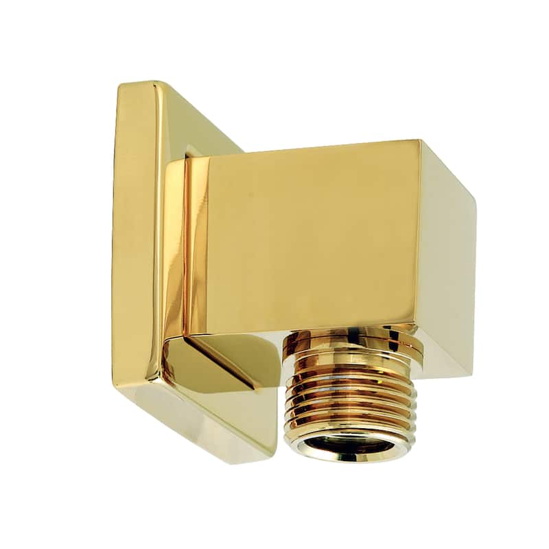 Kingston Brass Claremont Wall Mount Supply Elbow - Polished Brass