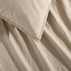 preview thumbnail 17 of 52, Calvin Klein Washed Percale Solid Cotton Duvet Cover Set