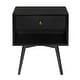 preview thumbnail 29 of 51, Middlebrook Mid-Century Solid Wood 1-Drawer, 1 Shelf Nightstand