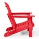 preview thumbnail 45 of 166, Laguna Fade Resistant All Weather Outdoor Patio Folding Adirondack Chair