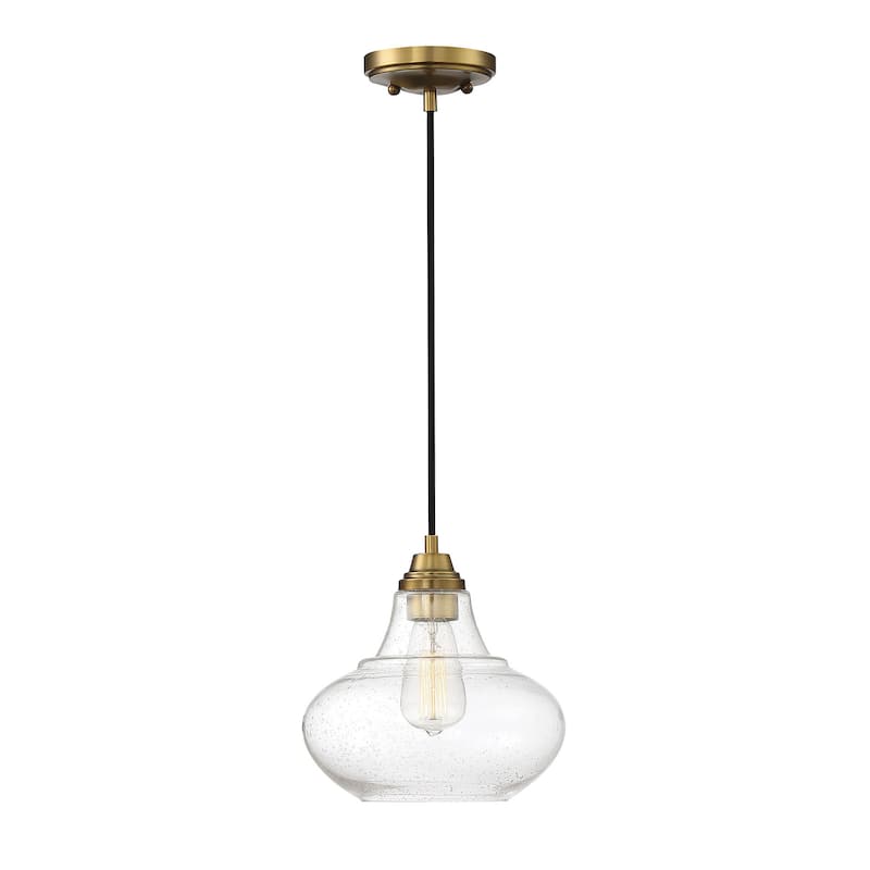 Trade Winds Lighting Butler Glass Pendant Light