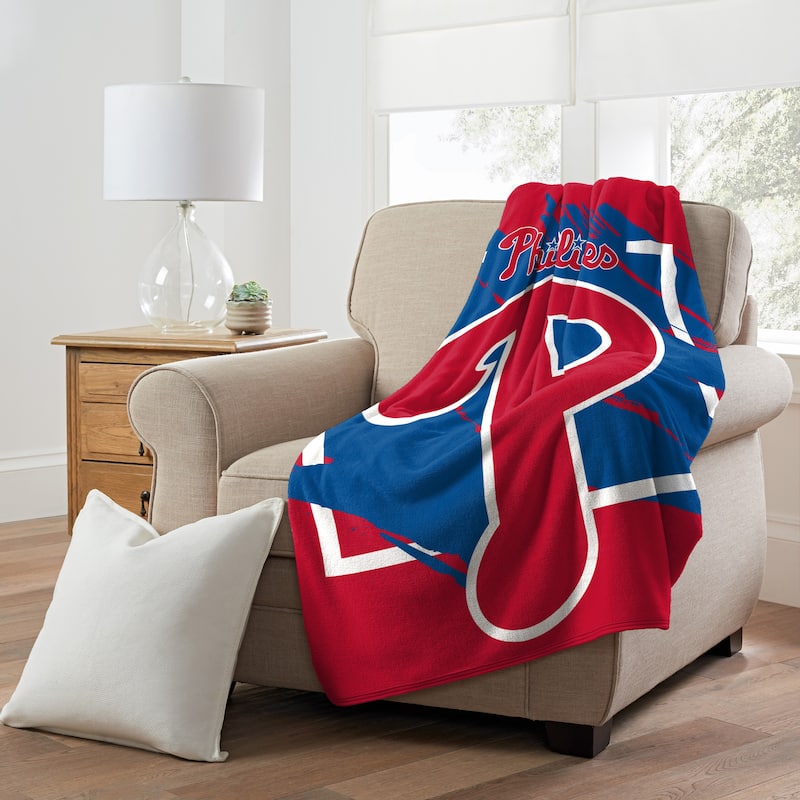 MLB 059 Dimensional- Phillies Micro Raschel Throw