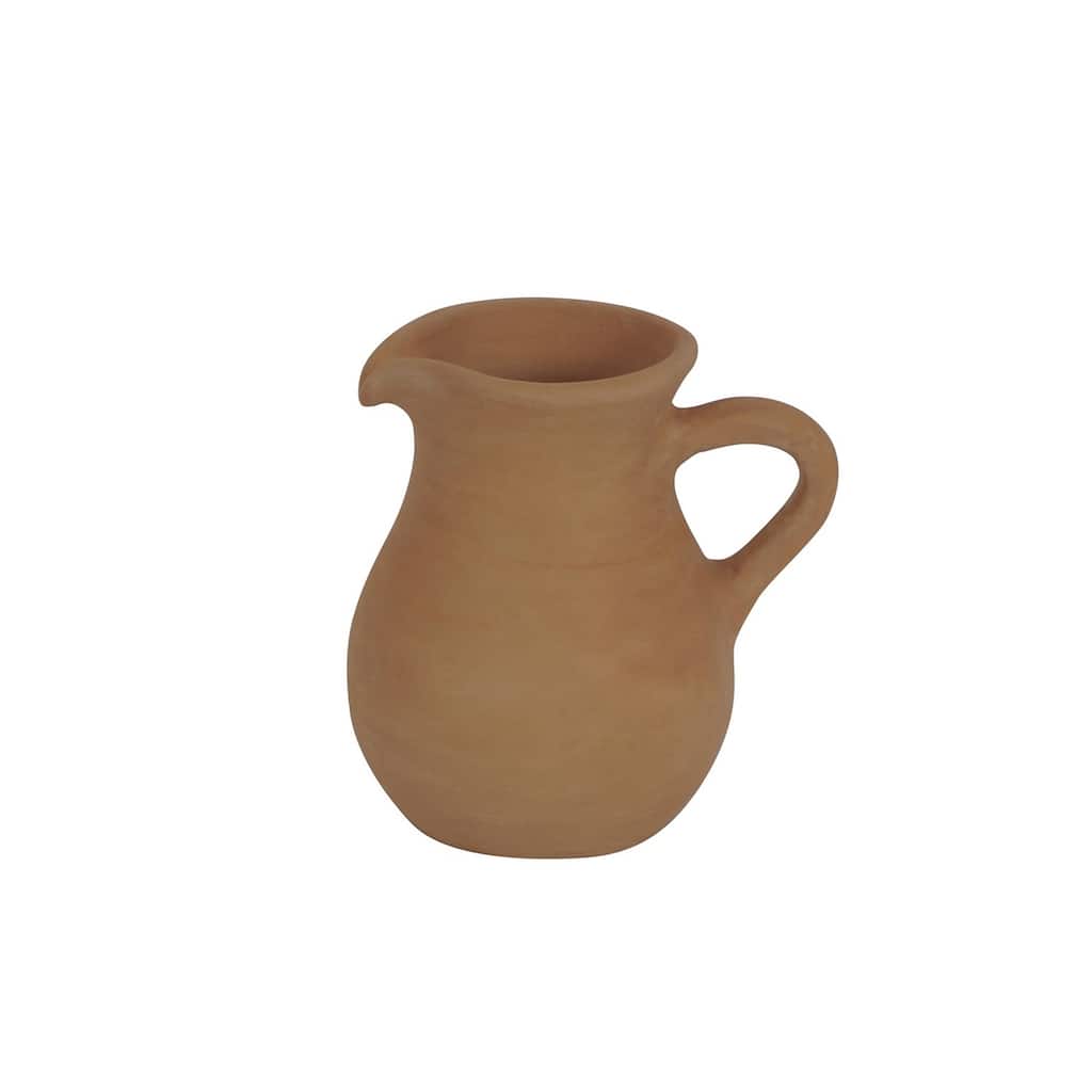 Med. Terracota Jug - Natural Terracotta