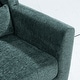 preview thumbnail 10 of 44, Linen Fabric Lounge Wingback Chairs Modern Accent Chair