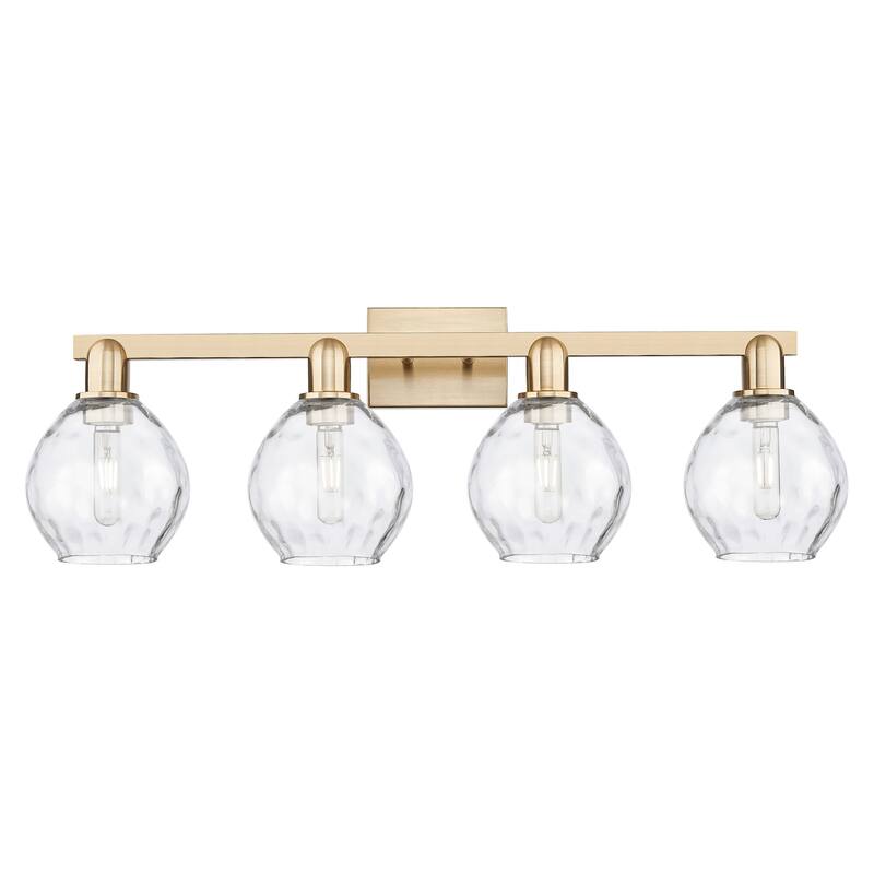 Innovations Lighting 716-4W-11-33 Waverly Vanity Waverly 4 Light 33" - Champagne Bronze / Clear