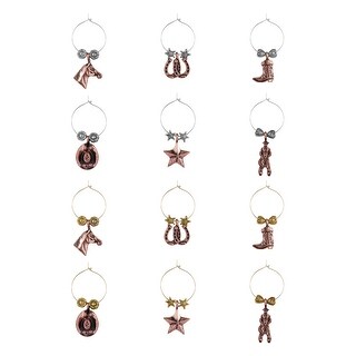 Easy DIY Wine Charms - 2 Bees in a Pod