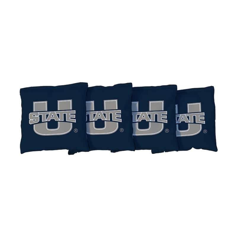 Utah State University Aggies Blue Cornhole Bags - Corn Filled