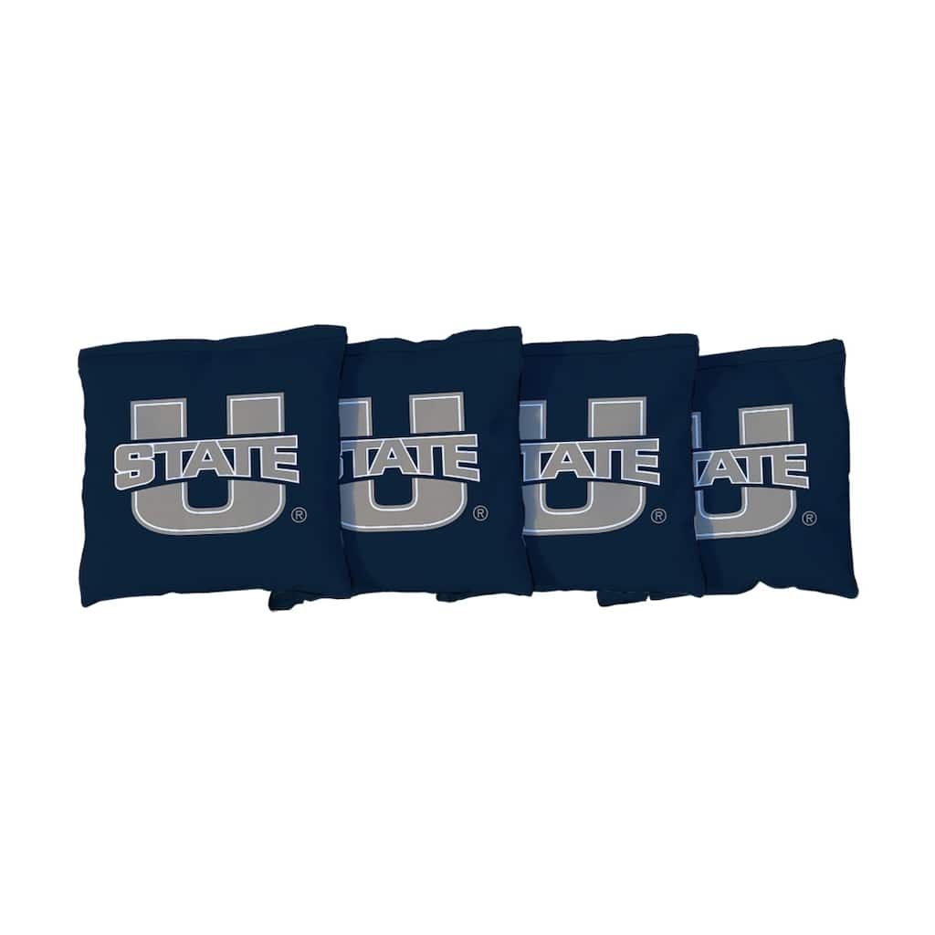 Utah State University Aggies Blue Cornhole Bags