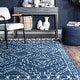 preview thumbnail 26 of 61, Nuloom Vasiliki Moroccan Shag Tasseled Area Rug