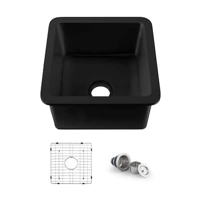 Fireclay Kitchen Undermount Single Bowl Sink