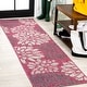 preview thumbnail 100 of 119, JONATHAN Y Marvao Modern Floral Textured Weave Indoor/Outdoor Area Rug