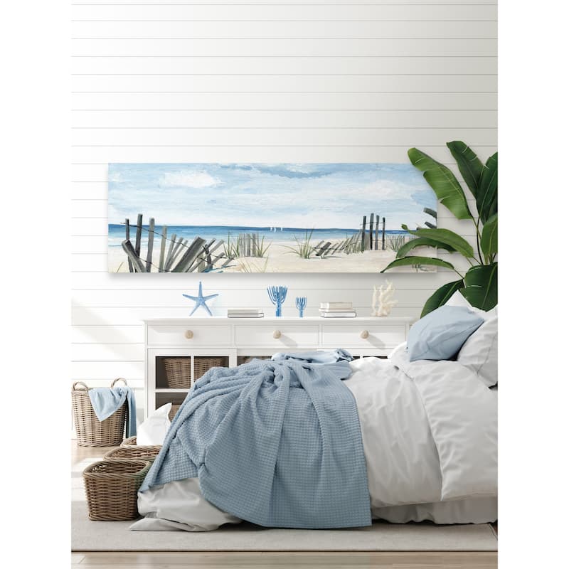 'View of Paradise' Painting Print on Wrapped Canvas