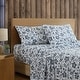 preview thumbnail 13 of 120, Eddie Bauer Printed Cotton Percale Deep Pocket Sheet Set.