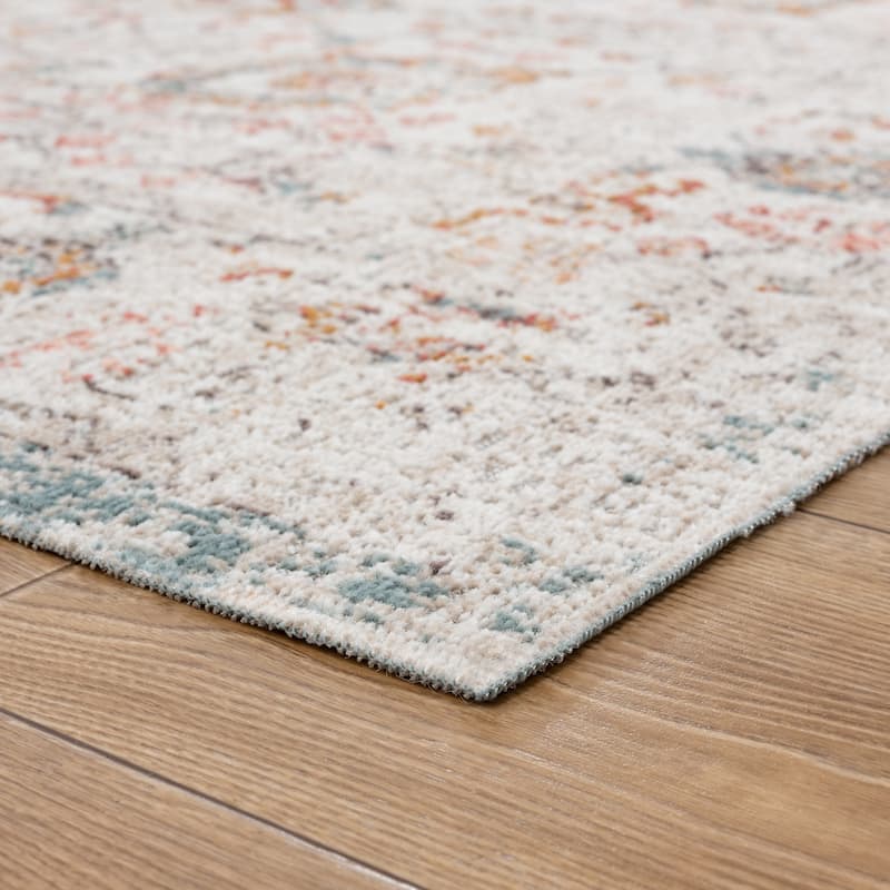 Sevita Caramel Botanical Area Rug