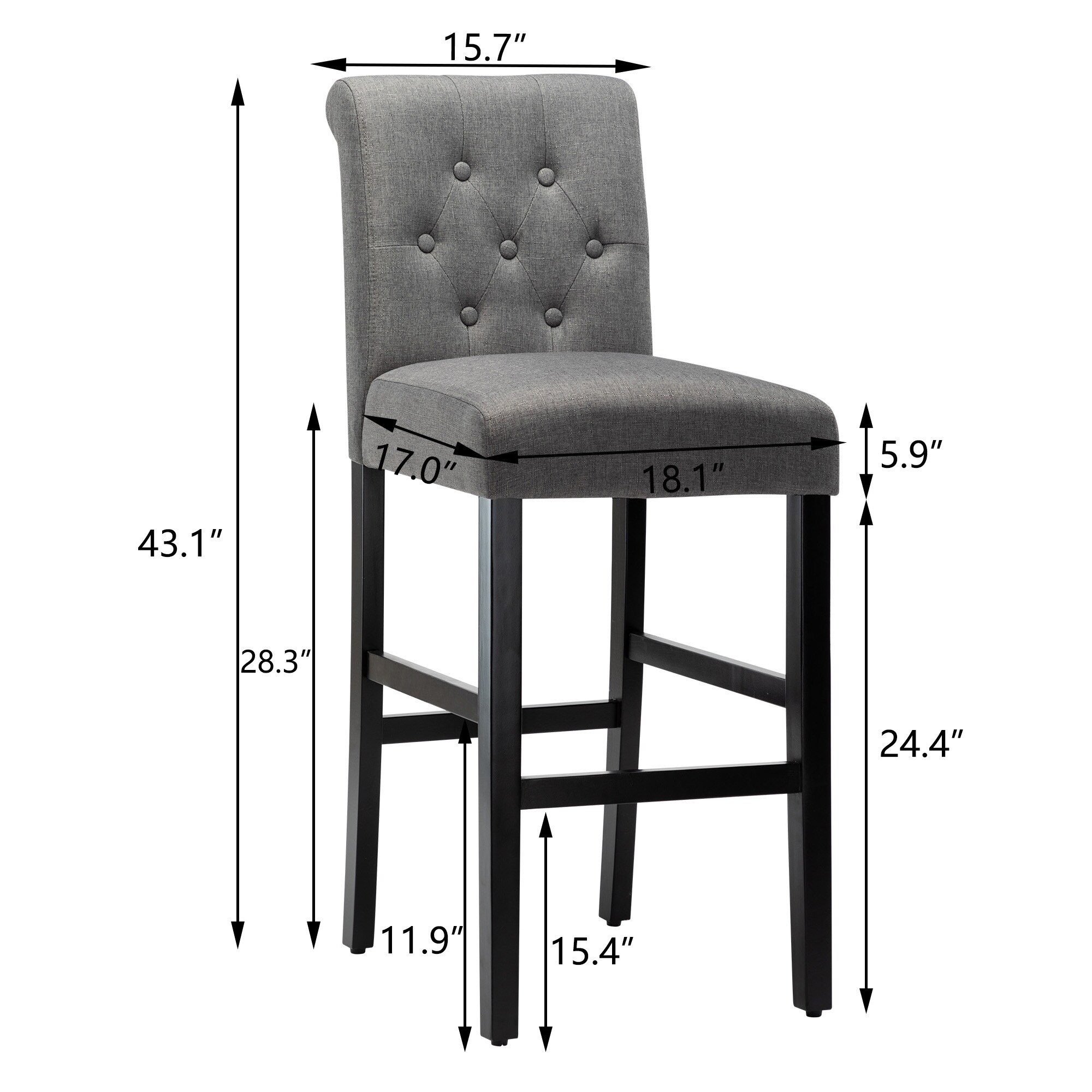 Bar stools 28 inches high on sale