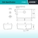 preview thumbnail 4 of 7, Lexicon Drop-In Quartz 32 Inch Single Bowl Kitchen Sink Kit